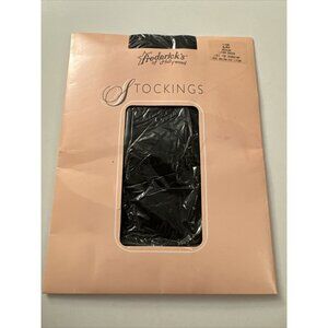 New Fredrick’s Of Hollywood Stocking Lace Top Black Medium OC24